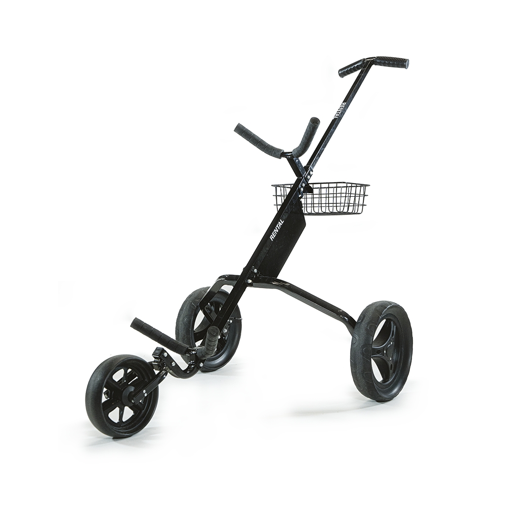 Rental trolley - pull cart