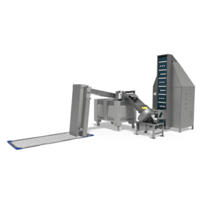 Ball Management system with robot ditch soaker washer elevator dispenser