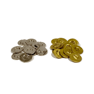 Tokens nickel and brass