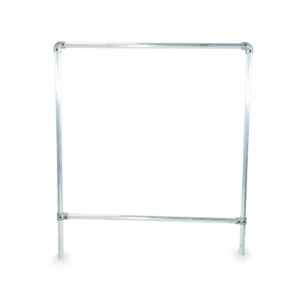 Horizontal banner frame aluminium