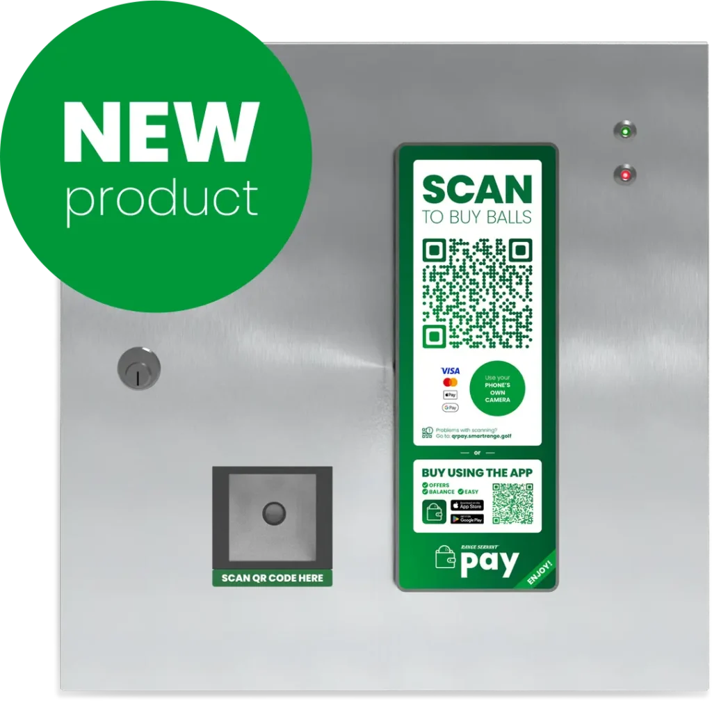 Range Servant Pay door with QR reader NEW
