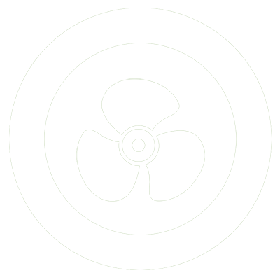 Blower icon white