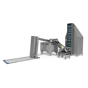 Ball Management system with robot ditch soaker washer elevator dispenser