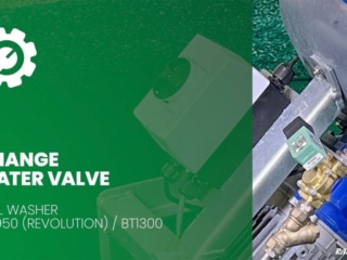Change Water Valve - Ball Washers BT1950 (Revolution) / BT1300 Change Water Valve - Ball Washers BT1950 (Revolution) / BT1300