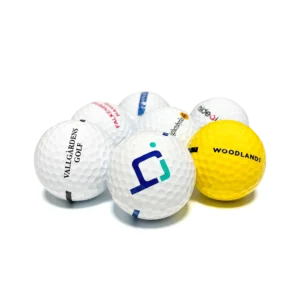 Range balls with customized print