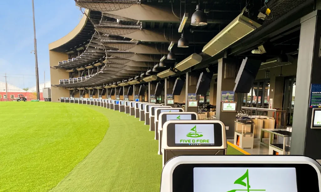 Five o Fore Tee Box Vision top
